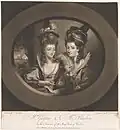 Mrs. Gwynne and Mrs. Bunbury in the Merry Wives of Windsor (Shakespeare)