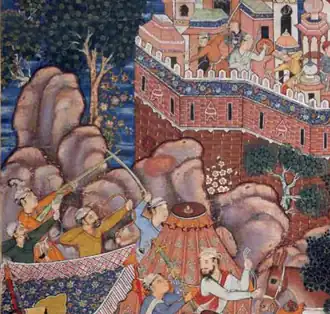 Mughal musketeer