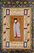 Muhammadi. Portrait of Russian Ambassador. (G.B. Vasilchikov) Herat, 1580s