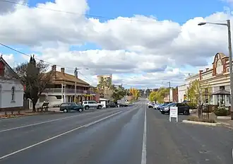 Albury Street, the main street of Murrumburrah