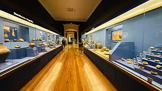 Displays of Guanches artefacts