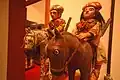 Cangaceiro puppets at the Museum of Mamulengo.