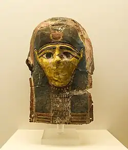 Egyptian funerary mask