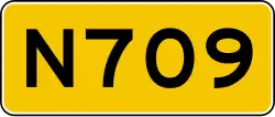 Provincial highway 709 shield}}