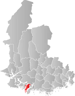 Austad within Vest-Agder