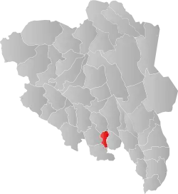 Vestre Toten within Innlandet