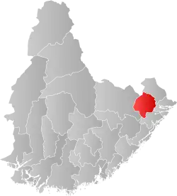 Vegårshei within Agder