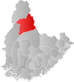 Valle within Agder