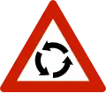 Roundabout ahead