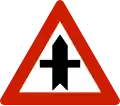 Priority crossroads[b]