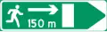 Direction and distance to emergency exit