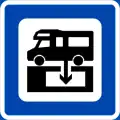 Toilet emptying facility