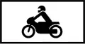 Motorcycle and moped