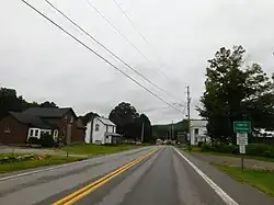 NY 29 westbound entering Ephratah