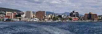 The Hobart City Centre in 2019