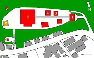 Temple layout