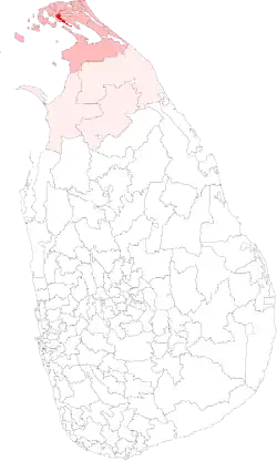 Location of Nallur