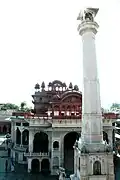 Manasthamba at Ajmer Jain temple