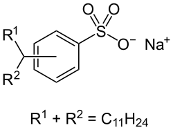sodium alkylbenzene sulfonate