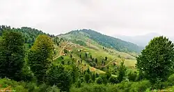 Talesh County mountain landscape
