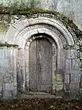 The Notre-Dame church, the portal