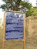 Negheriting Sivadol ASI protected monument board