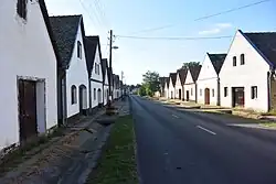 Wine cellars in Nemesnádudvar