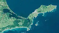 Landsat image of Cape Nosappu