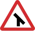 B8: Traffic merges onto carriageway