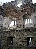 Interior of the castle, living quarters