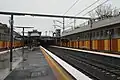 Northbound view from Ormond platforms 1&2 facing towards platform 3