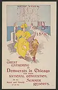 Sunday Herald poster, 1897