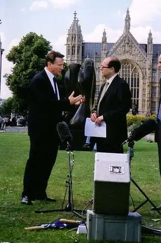 Nick Robinson interviewing Michael Portillo