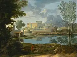 Landscape with a Calm, 1650–1651, Getty Center