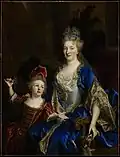 Portrait of Catherine Coustard with her son Léonor, Minneapolis Institute of Arts