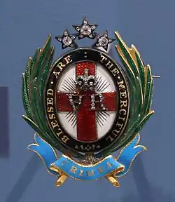 A medal awarded to Nightingale by Queen Victoria