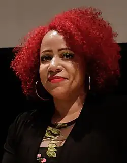 Pulitzer Prize-winning journalist Nikole Hannah-Jones (M.A. 2003)