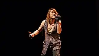 Yamada performing in 2013