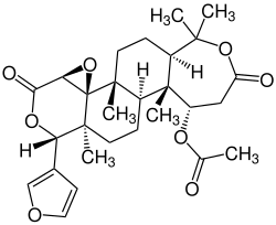 Structural formula of Nomilin