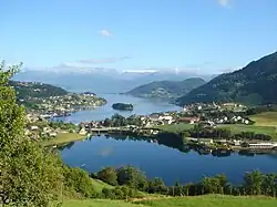 View of the village