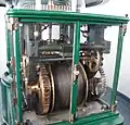 Lighthouse lens crank