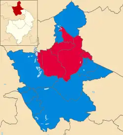 2007 results map