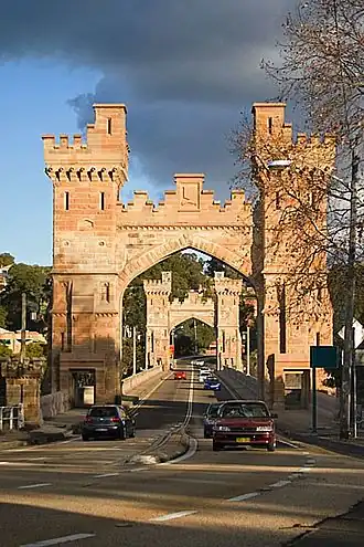 Long Gully Bridge as viewed from Northbridge