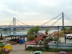 New Railway Bridge, finished 1979, part of the Belgrade railway junction
