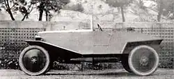 Final prototype with canvas roof removed