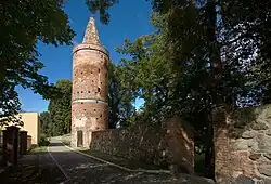 Medieval town walls of Ośno Lubuskie