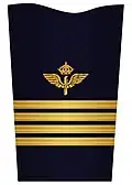 Mess jacket sleeve insignia for a colonel