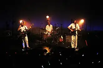 O Terno performing at Circo Voador in 2024