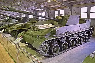 SU-100P in the Kubinka Tank Museum