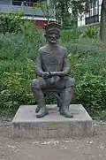 Sculpture Der Altkönig in Oberursel (50°13′7″N 8°33′13.1″E﻿ / ﻿50.21861°N 8.553639°E﻿ / 50.21861; 8.553639﻿ (Sculpture "Der Altkönig" in Oberursel))